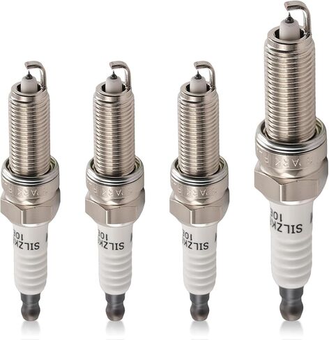 maXpeedingrods 93815 Iridium Spark Plugs 4 pack for Hyundai Kia L4 Engine, 2012-2019 Soul Accent Rio 1.6L, 2012-2017 Veloster 1.6, 2011 Elantra 1.8L Replace 92873 LZKR6AIX in Kuwait