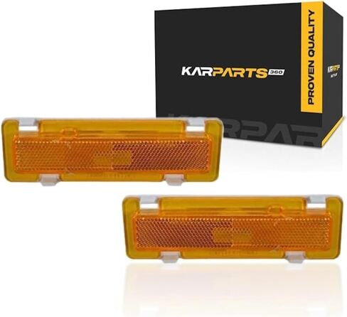 For Chevy Camaro Side Marker Light Assembly 1982-1992 Driver and Passenger Side | Pair | GM2550118+GM2551110 in Saudi Arabia
