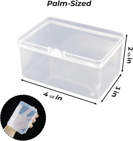 4PCS Plastic Game Card Storage Box, UNO Card Case, Playing Card Box, High Capacity Playing Card Case, Waterproof Plastic Card Holder (NO Cards) in Saudi Arabia
