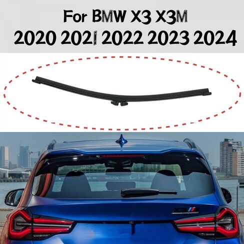 back rear wiper blade For BMW X3 X3M 2020-2024 M M40i sDrive30i xDrive30i xDrive30e M Competition Rear windshield wiper blade in Saudi Arabia