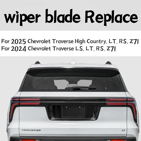Rear wiper blade arm For Chevrolet Chevy Traverse 2024 2025 LS LT RS Z71 High Country Rear windshield wiper blade arm in Saudi Arabia