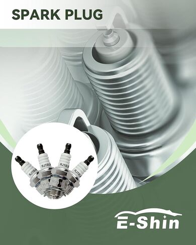 E-SHIN RJ19LM شمعات الإشعال لبوش WR11E0 Champion J19LM NGK B2LM MTD 759-3338 Briggs&S 796112 796112S 802592 5095K 4 عبوات in Kuwait