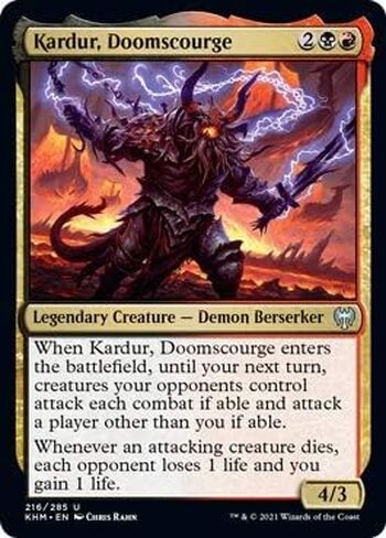 Magic: The Gathering - Kardur, Doomscourge - Kaldheim in Saudi Arabia
