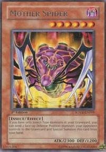 Yu-Gi-Oh! - Mother Spider (SOVR-EN019) - Stardust Overdrive - Unlimited Edition - Rare in Kuwait