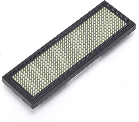 Message Tag Name Badge Mini LED Digital Programmable Scrolling Name Message Tag Badge with Magnet Pin 10 Display Animations Label (Blue) in Saudi Arabia