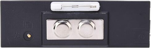 Message Tag Name Badge Mini LED Digital Programmable Scrolling Name Message Tag Badge with Magnet Pin 10 Display Animations Label (Blue) in Saudi Arabia
