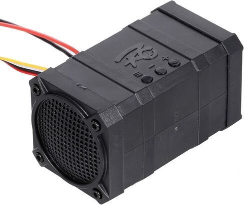 HUIOP Engine Sound Simulator for rc Cars, RC Car Engine Sound Simulator Dual Channel 5 Styles Sound Mode Compatible with RC Hsp Redcat Axial Scx10 D90 Hpi Sports Car Truck On Road in Saudi Arabia