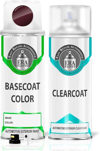 ERA Paints - BGD - Black Berry Pearl for KIA MOTORS Exact OEM Color Match Automotive Touch Up Paint for Cars - Scratch & Chip Repair for Metal & Plastic - Essential Kit - Made in USA in Kuwait