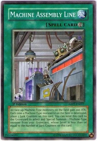 Yu-Gi-Oh! - Machine Assembly Line (ABPF-EN057) - Absolute Powerforce - Unlimited Edition - Common in Kuwait