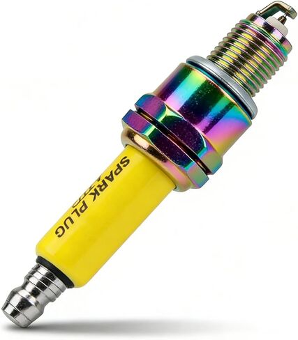 A7TC Iridium Spark Plug,M10×1.0 Thread,Fits for 49cc 50cc 125cc 150cc ATV Pit Dirt Bike Scooter SSR Apollo,High Performance Iridium Electrode for Motorcycle/Small Engine(Honda, Yamaha, Suzuki) in Saudi Arabia