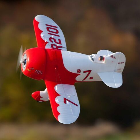E-flite RC Airplane UMX Gee Bee R-2 BNF Basic (Transmitter, Battery and Charger Not Included) with AS3X and Safe Select, EFLU61500 in Kuwait