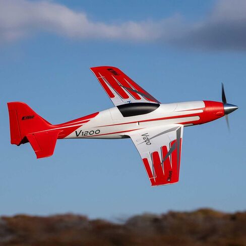 طائرة E-flite RC V1200 1.2m PNP (جهاز الإرسال والاستقبال والبطارية والشاحن غير متضمن)، EFL120075 in Kuwait