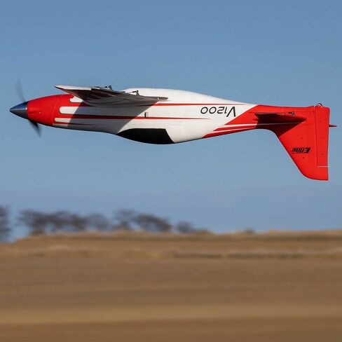 طائرة E-flite RC V1200 1.2m PNP (جهاز الإرسال والاستقبال والبطارية والشاحن غير متضمن)، EFL120075 in Kuwait
