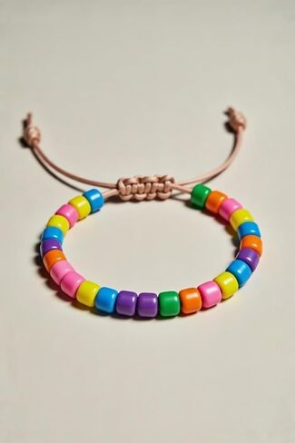 Bulk 2 lb Pack of Assorted Colored Pony Beads - Approx 4000 Beads - Perfect Classroom, Church or School Pack in Kuwait