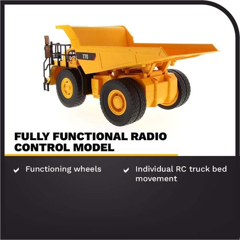 Diecast Masters Caterpillar Remote Control Replica – 1:24 Scale Radio Control Cat 770 Mining Truck | Model 25006 in Kuwait