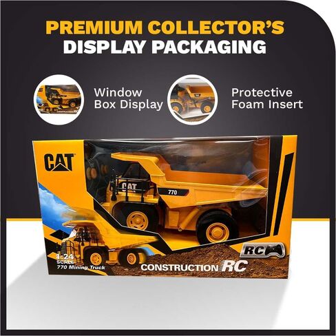 Diecast Masters Caterpillar Remote Control Replica – 1:24 Scale Radio Control Cat 770 Mining Truck | Model 25006 in Kuwait