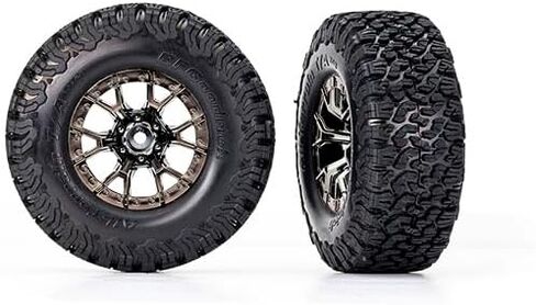 تراكساس T&W BLK CHRM WHL BFG at TA KO2 2WD FR in Kuwait