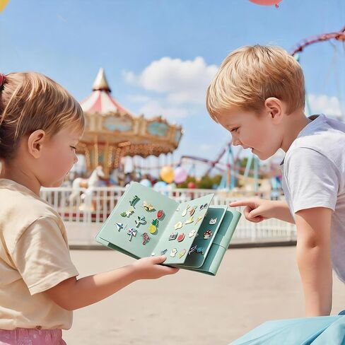 كتاب تجارة دبوس متين من NiHome وحقيبة حمل، كتاب عرض دبوس PU مكون من 4 صفحات لهواة التجميع، مقاوم للماء، شاشة عرض محمولة للسفر (الدبابيس غير متضمنة) in Kuwait