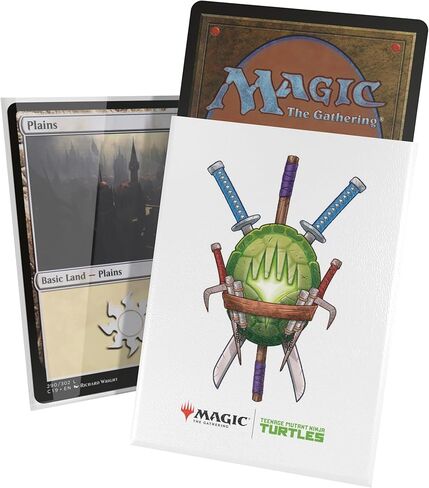 Ultimate Guard - أكمام فنية - السحر: The Gathering Universes Beyond - سلاحف النينجا - رمز سلحفاة Planeswalker in Kuwait