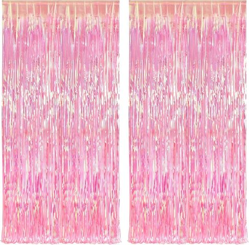 KatchOn, Red and Blue Streamers, Pack of 2 - Xtralarge, 3.2x8 Feet | Red and Blue Fringe Curtain, Red and Blue Party Decorations | Circus Theme Party Decorations | Red and Blue Carnival Decorations in Kuwait