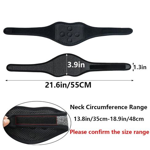 XGOPTS Self Heating Neck Braces Magnetic Treatment Neck Wraps Adjustable Pain Relief Therapy Neck Support Neck Warmer Migraine Headaches Shoulders and Back Neck Protector for Neck Arthritis in Saudi Arabia