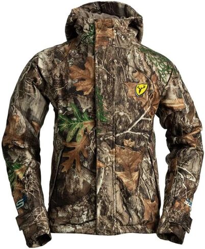 SCENTBLOCKER Blocker Outdoors Youth Drencher Lightweight Waterproof Breathable Camo Hunting Jacket in Saudi Arabia