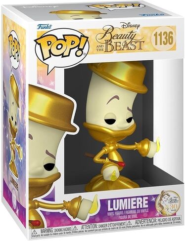 Funko POP Pop Disney: Beauty and The Beast - Lumiere Multicolor in Saudi Arabia