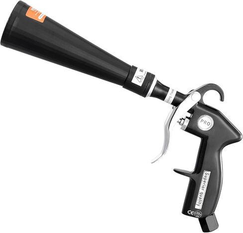 VEVOR Car Cleaning Gun, 6-9.2 Bar High-Pressure Air Blow Gun with 2 Set Nozzles, 360° Rotating Nozzle for Complete Cleaning, Quickly Blasts Dirt and Dust from Surface, Work with 1/4 NPT Air Compressor in Kuwait