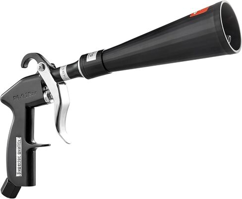 VEVOR Car Cleaning Gun, 6-9.2 Bar High-Pressure Air Blow Gun with 2 Set Nozzles, 360° Rotating Nozzle for Complete Cleaning, Quickly Blasts Dirt and Dust from Surface, Work with 1/4 NPT Air Compressor in Kuwait