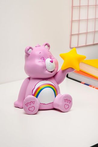 Paladone Care Bears Cheer Bear Globuddies Light ، مصباح مزاجي ثلاثي الأبعاد مرخص رسميًا ، وغرفة نوم مدعومة بالبطارية وديكور المكتب ، وهدية قابلة للتحصيل لمحبي ثقافة البوب in Kuwait