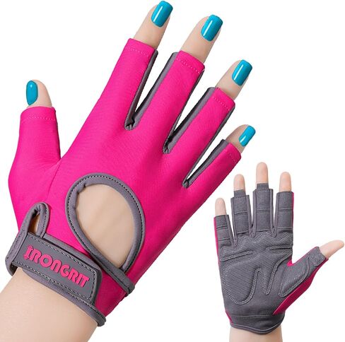 Breathable Workout Gloves for Women, Thick Padded Weight Lifting Gloves, Full Palm Protection & Extra Grip for Women Gym, Rowing, Fitness Training and Hanging in Saudi Arabia