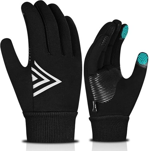Winter Warm Kids Gloves, Children Thermal Touchscreen Gloves, Anti-Slip, Sports, Cycling, Running, Riding, Outdoor Gloves for Boys Girls 4-12 Years Old in Saudi Arabia