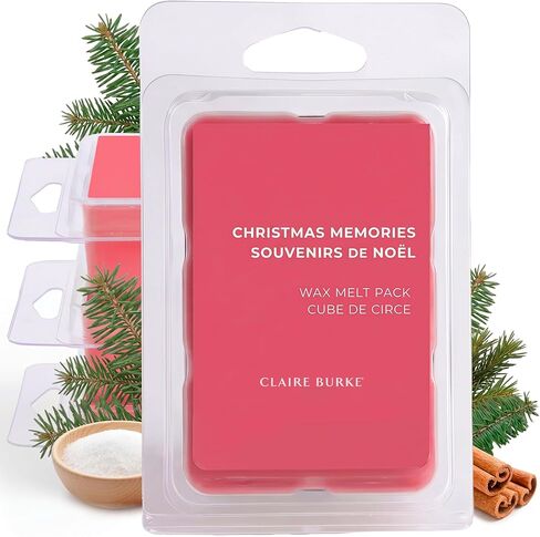 Claire Burke Scented Wax Melts, Wild Cotton Clean Scent, 24 Wax Melt Cubes - 4 Pack in Kuwait