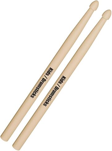 Drum Sticks Kids,Drumsticks For Kids, 12 Inch Maple Drum Sticks, Kids Drum Sticks,Musical Instrument Percussion Accessories, Drumsticks For Students, Beginners (1 Pair) in Saudi Arabia