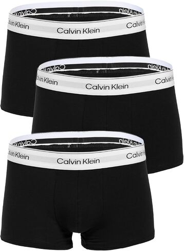 Calvin Klein underwear Men's Icon Cotton Stretch 3-Pack Low Rise Trunk in Kuwait