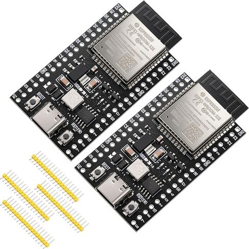 2 Sets ESP32 LoRa V3 SX1262 0.96 inch OLED Display Development Board Integrated Wi-Fi, BLE, LoRa 32-bit LX7 dual-core interface Type-C serial port chip for Smart Home (Unsoldered) in Saudi Arabia