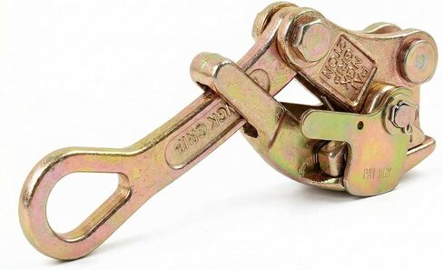 QWORK 2 Pack 1 T Cable Grip Wire Grip Steel Rope Jaw Puller for Wire Rope, Pulling 2204 Lbs in Kuwait
