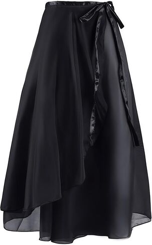 Ballet Skirts Women, Ballet Dance Skirt Girls, Flowy Long Wrap Skirt, Dance Skirts for Women and Girls in Saudi Arabia