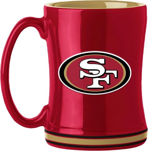 San Francisco 49ers 14oz. Logo Relief Mug in Saudi Arabia