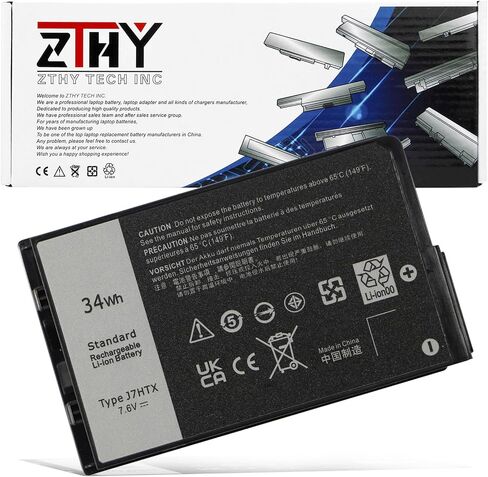 ZTHY 58Wh FK0VR Laptop Battery Replacement for Dell Latitude 5330 7330 7430 7530 Latitude 5330 2-in-1/7330 2-in-1/7430 2-in-1 P133G P134G P135G P136G P110F P138G P139G FKOVR 8H6WD 51R71 15.2V 4-Cell in Saudi Arabia