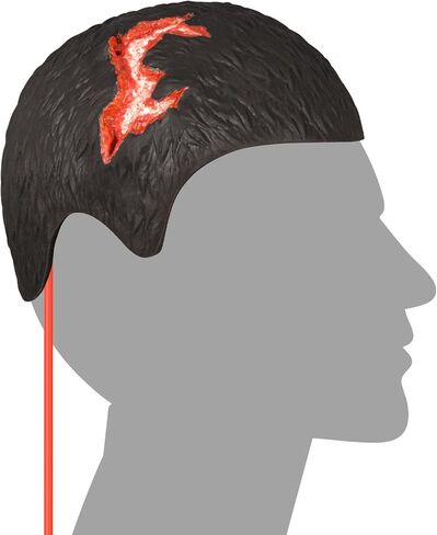Wearable Head Wound Care Kit,Stop The Bleed Training Kit for Medical Students,First Aid,Wound Training and Medical Classes - Black in Kuwait