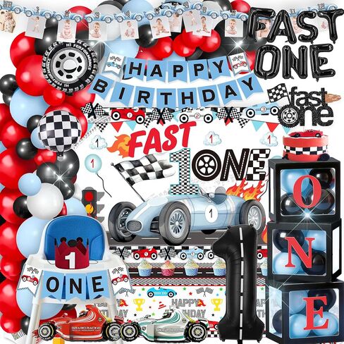 اثنان سريعان 2 من السباق 2nd Bday Car Decor in Kuwait