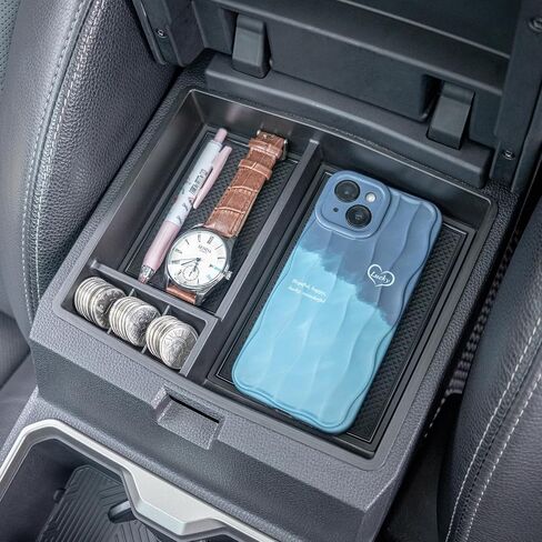 JKCOVER OEM Fit 2024 2025 Tacoma Center Console Organizer Tray Compatible with 2024 2025 Toyota Tacoma(4th Gen) Accessories ABS Plastic Storage Box（Patented Design） in Saudi Arabia