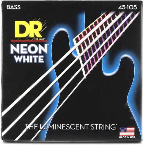 DR Strings HI-DEF NEON Bass Guitar Strings (NPB5-45) in Saudi Arabia