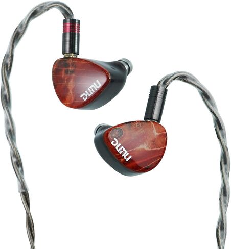 سماعات HiFiGo DUNU x Gezaudio Da Vinci IEMs 2DD+4BA، ديناميكية مزدوجة و4 برامج تشغيل متوازنة، سماعات أذن هجينة داخل الأذن HiFi مع تردد متقاطع بخمسة اتجاهات (Da Vinci) in Kuwait