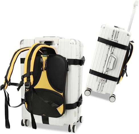 Backpack Conversion Straps System for Heavy Duty Hard Shell Case Suitcase Luggage - L in Saudi Arabia
