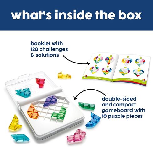 Smart Games - IQ Love, Puzzle Game with 120 Challenges, 2 Playing Modes, 7+ Years in Saudi Arabia