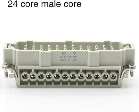 24 Core Heavy Duty Connector HDC-HE-24 The Male and The Female 16A500V(Female Connector) in Saudi Arabia