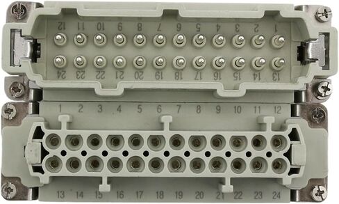 24 Core Heavy Duty Connector HDC-HE-24 The Male and The Female 16A500V(Female Connector) in Saudi Arabia