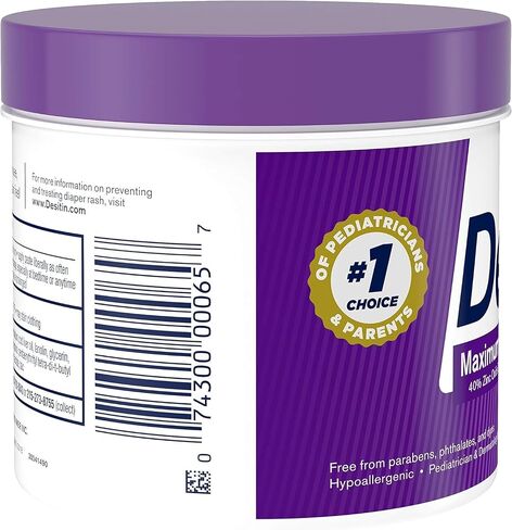 Desitin Maximum Strength Baby Diaper Rash Cream with 40% Zinc Oxide for diaper rash Relief & Prevention, 16 oz in Saudi Arabia